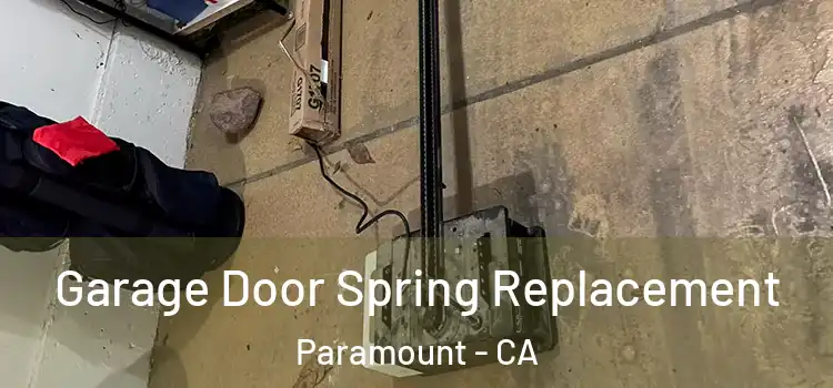  Garage Door Spring Replacement Paramount - CA
